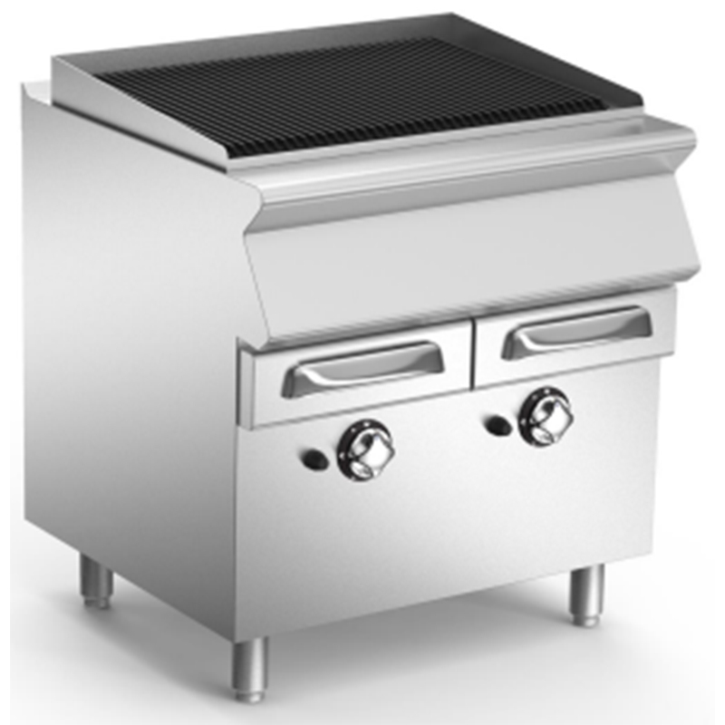 Mareno NG78G 2 Bölge Isıtmalı Gazlı Et - Balık Izgarası